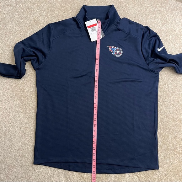 NEW Tennessee Titans Nike Shirt Mens Large Blue Long Sleeve NFL Pullover Casual - Picture 11 of 12